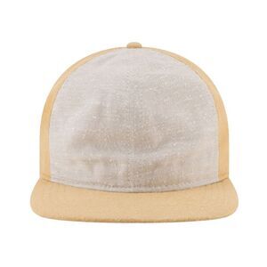 New Era Mens 9Twenty Slub Twill Flat Brim Cap Gold